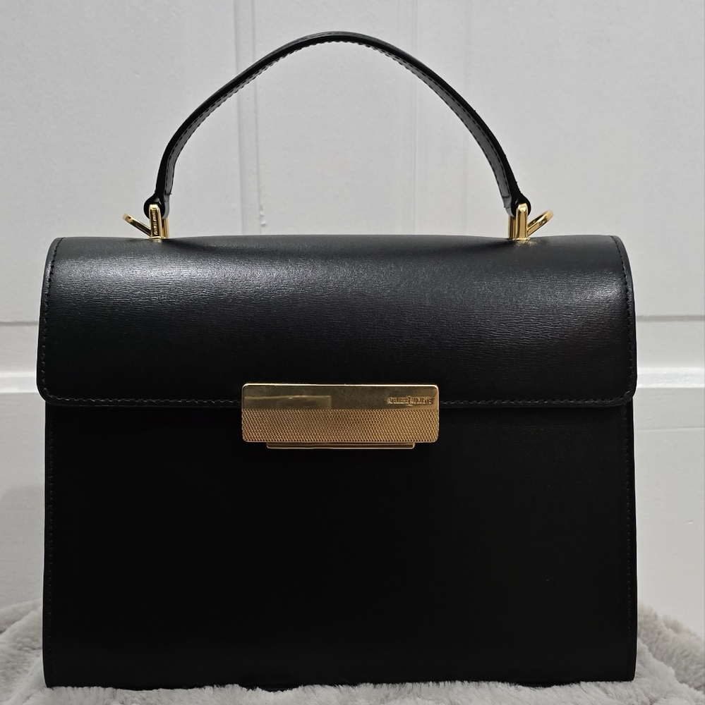 Ateliers Auguste Italian leather capucine handbag